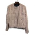 画像1: PHENOMENON Fur Zip Jacket ピンク (1)