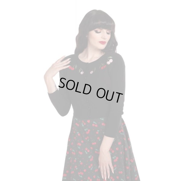 画像4: COLLECTIF / JESSIE CHARMING CHERRY CARDIGAN