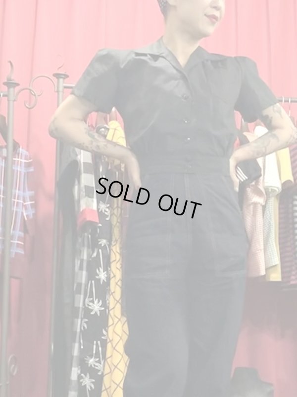 画像7: LADIES / Freddies of Pinewood / Black Work Blouse