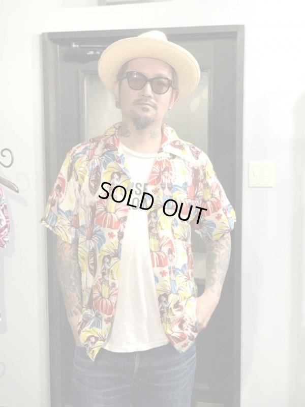 画像6: Mookiesato Hawaiian shirts "Mystery Girls"