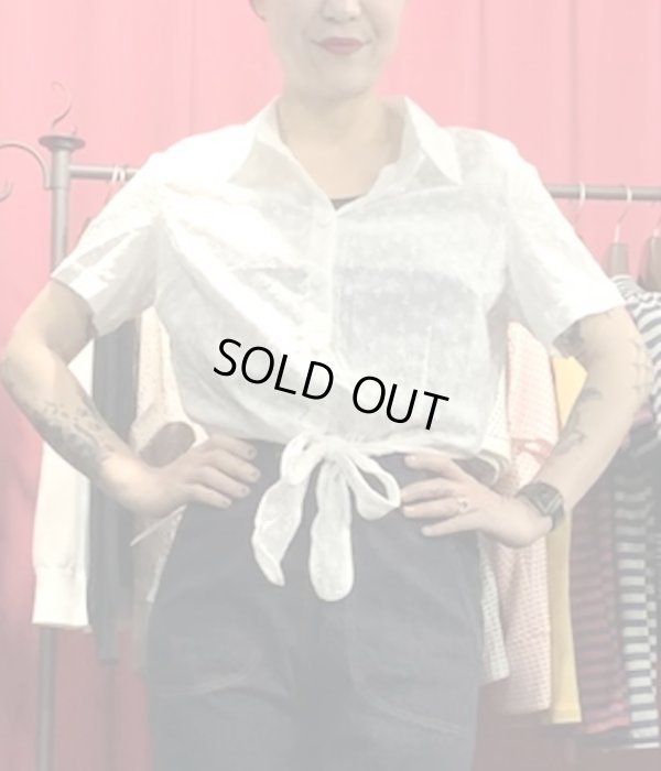 画像6: COLLECTIF / SAMMY BRODERIE ANGLAISE TIE BLOUSE