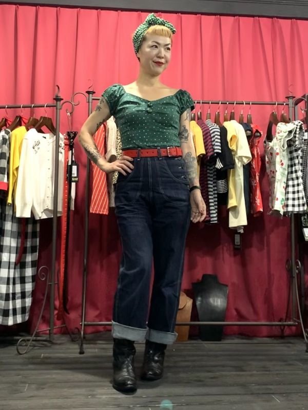 画像5: COLLECTIF / DOLORES POLKA DOT TOP