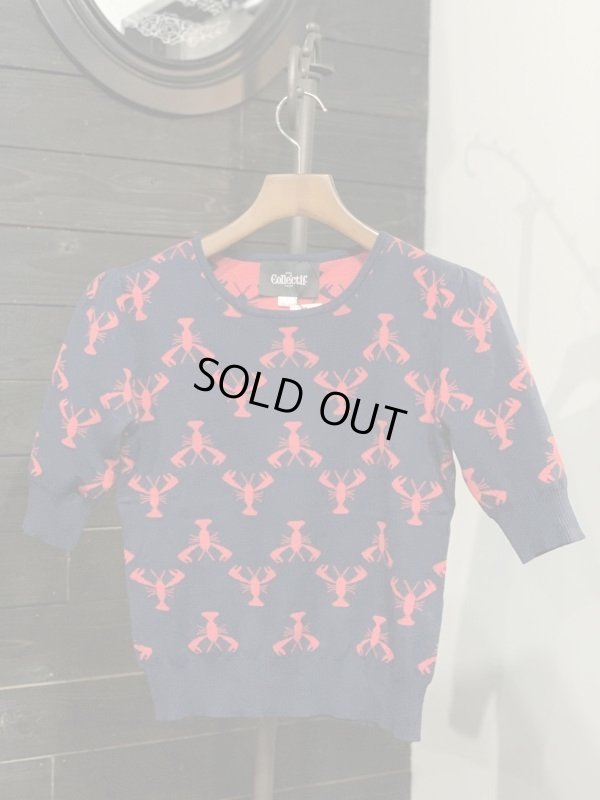 画像7: COLLECTIF / CHRISSIE LOBSTER KNITTED TOP