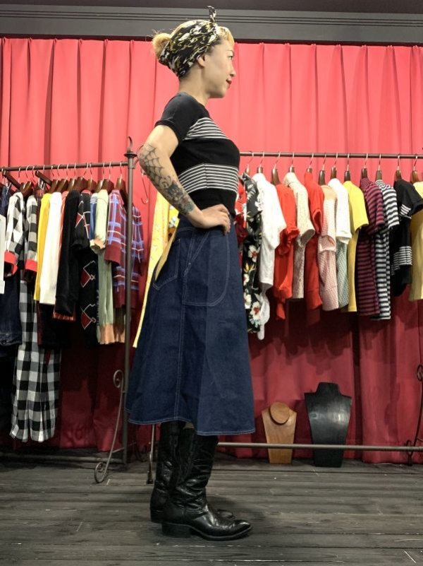 画像8: Freddies of Pinewood / Blue Denim Jeans Skirt