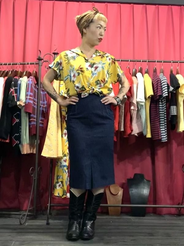 画像6: Freddies of Pinewood / Buckleback 1950s Skirt