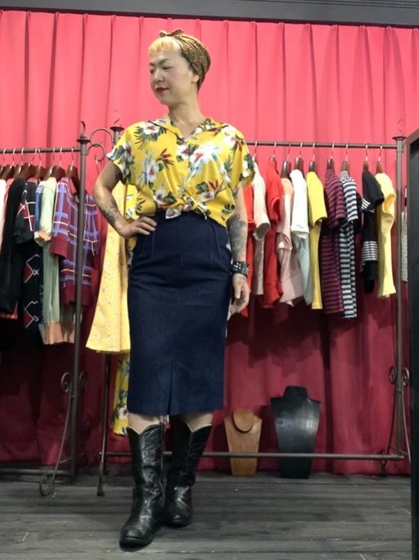 画像10: Freddies of Pinewood / Buckleback 1950s Skirt
