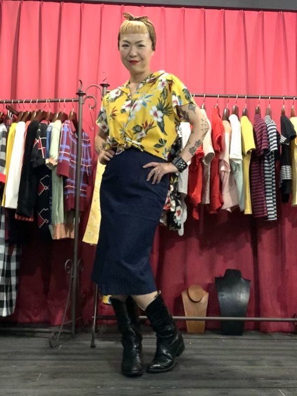 画像9: Freddies of Pinewood / Buckleback 1950s Skirt