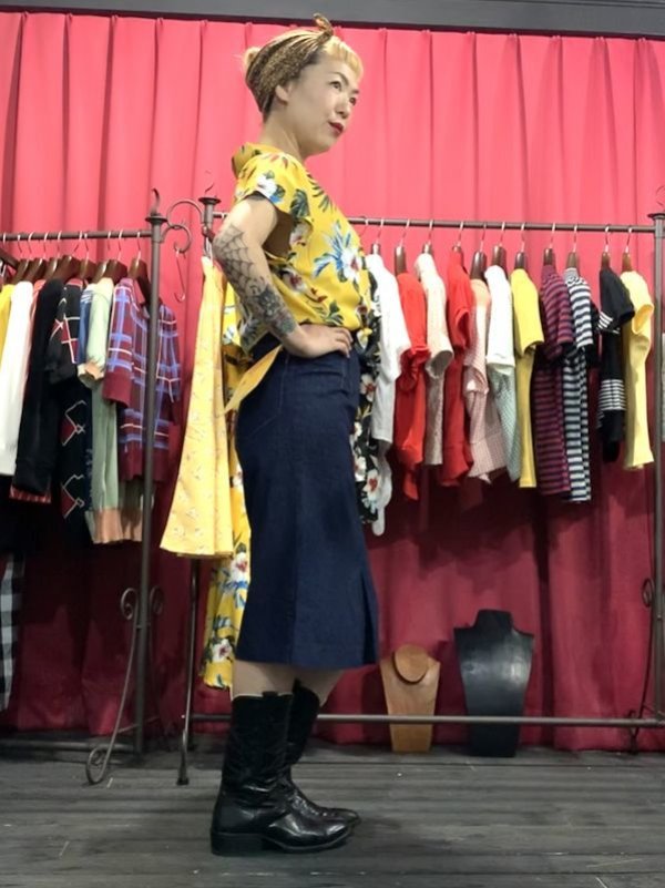 画像7: Freddies of Pinewood / Buckleback 1950s Skirt