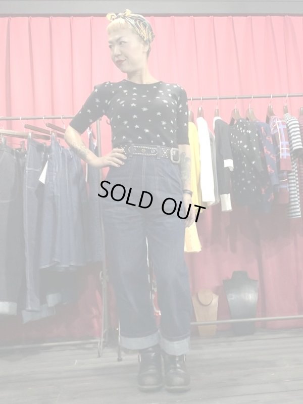 画像7: COLLECTIF / CHRISSIE NIGHT SKY KNITTED TOP
