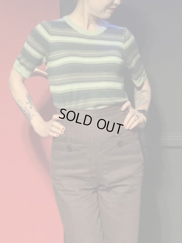 画像3: COLLECTIF / MOSS STRIPE TOP