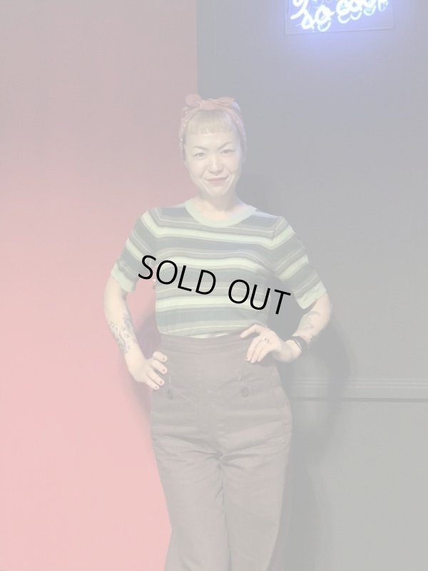 画像5: COLLECTIF / MOSS STRIPE TOP