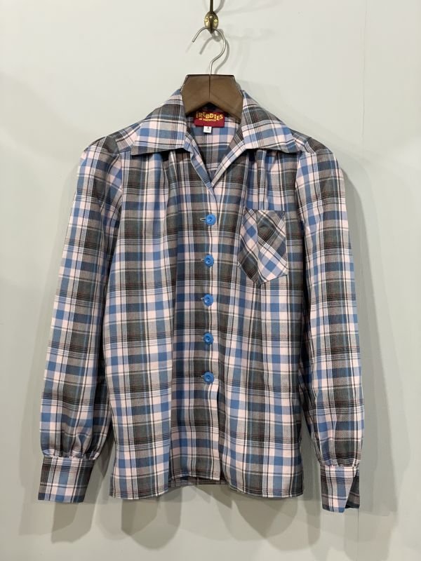 画像1: Freddies of Pinewood / Pink and Blue Check Shirt