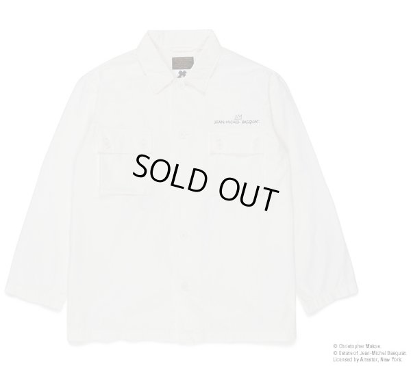 画像2: WACKO MARIA / JEAN-MICHEL BASQUIAT / ARMY SHIRT ( TYPE-2 )