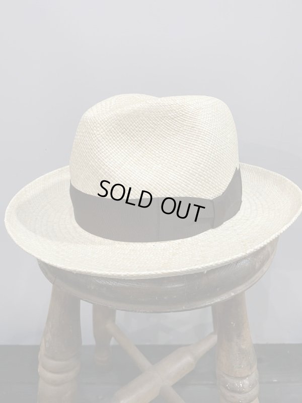 画像1: WACKO MARIA /  PANAMA HAT-02 BASQUIAT NATURE BRISA G3  (BROWN-GROS)