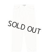 WACKO MARIA / DENIM PANTS (WHITE)