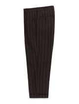 WACKO MARIA / PLEATED TROUSERS ( TYPE-2 ) (D-BROWN)