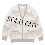 WACKO MARIA / TIM LEHI / JACQUARD KNIT CARDIGAN