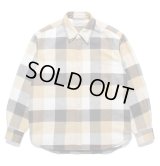 WACKO MARIA / FLANNEL REGULAR COLLAR SHIRT ( TYPE-2 )