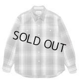 WACKO MARIA / FLANNEL REGULAR COLLAR SHIRT ( TYPE-1 )