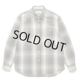 WACKO MARIA / FLANNEL REGULAR COLLAR SHIRT ( TYPE-1 )