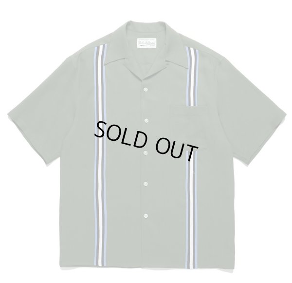 画像1: WACKO MARIA / SWITCHING 50'S OPEN COLLAR SHIRT