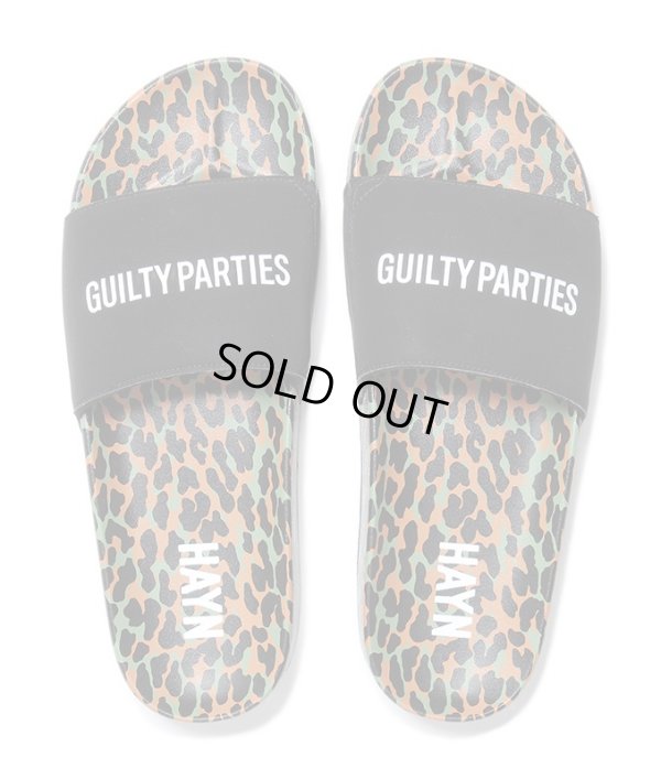 画像1: WACKO MARIA /  LEOPARD SHOWER SANDALS