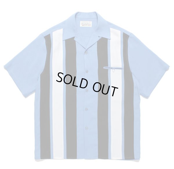 画像1: WACKO MARIA / SWITCHING 50'S OPEN COLLAR SHIRT