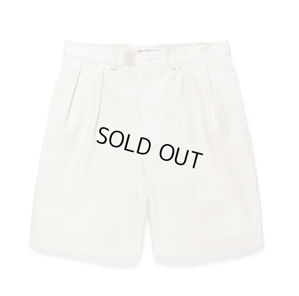 画像1: WACKO MARIA / DOUBLE PLEATED CHINO SHORT TROUSERS