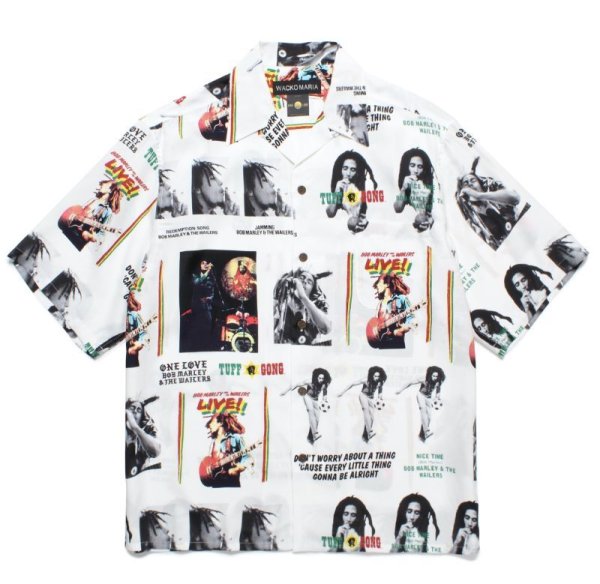 画像1: WACKO MARIA /   BOB MARLEY / HAWAIIAN SHIRT