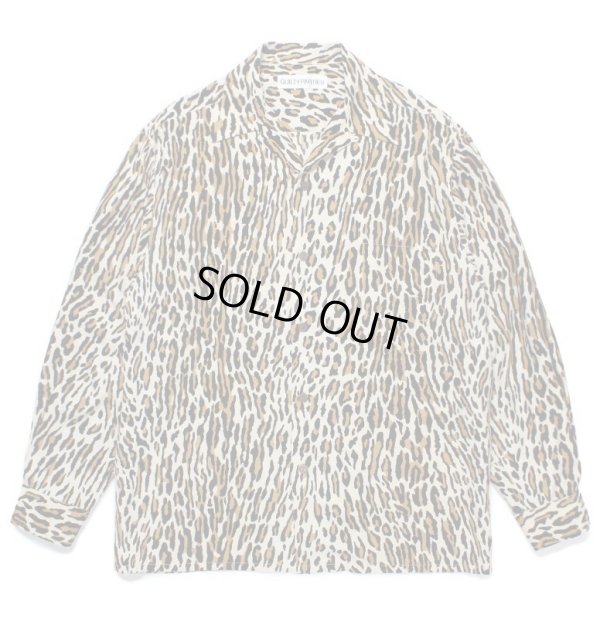 画像1: WACKO MARIA / LEOPARD HAWAIIAN SHIRT
