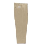 WACKO MARIA / DOUBLE PLEATED CHINO TROUSERS