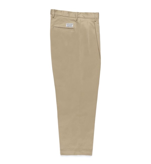 画像1: WACKO MARIA / DOUBLE PLEATED CHINO TROUSERS