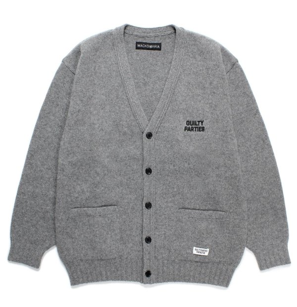 画像1: WACKO MARIA / CLASSIC KNIT CARDIGAN