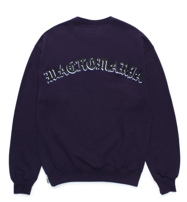 画像2: WACKO MARIA / MIDDLE WEIGHT CREW NECK SWEAT SHIRT ( TYPE-2 )