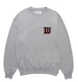 WACKO MARIA / MIDDLE WEIGHT CREW NECK SWEAT SHIRT ( TYPE-2 )