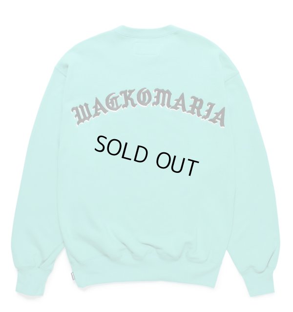 画像2: WACKO MARIA / MIDDLE WEIGHT CREW NECK SWEAT SHIRT ( TYPE-2 )