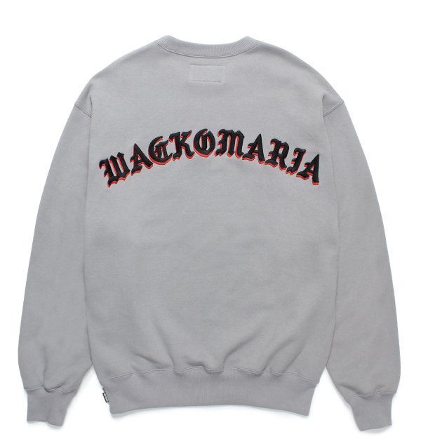 画像2: WACKO MARIA / MIDDLE WEIGHT CREW NECK SWEAT SHIRT ( TYPE-2 )