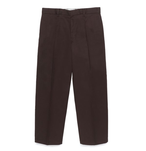 画像2: WACKO MARIA / DICKIES / PLEATED TROUSERS (BROWN)