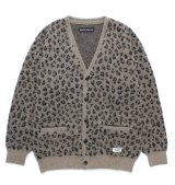 WACKO MARIA / LEOPARD MOHAIR CARDIGAN