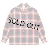 WACKO MARIA / OMBRE CHECK OPEN COLLAR SHIRT L/S ( TYPE-1 )