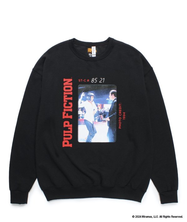 画像1: WACKO MARIA / PULP FICTION / CREW NECK SWEAT SHIRT ( TYPE-2 )