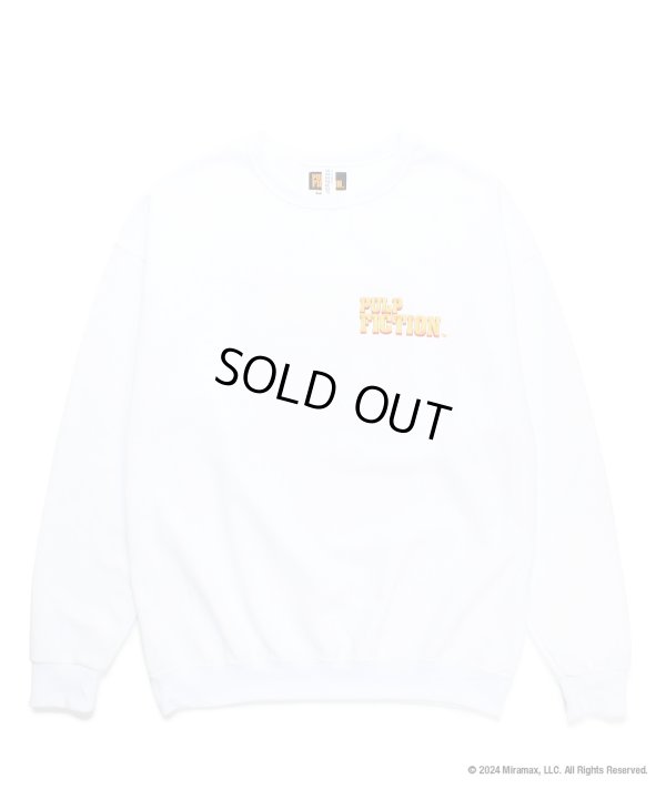 画像2: WACKO MARIA / PULP FICTION / CREW NECK SWEAT SHIRT ( TYPE-5 )