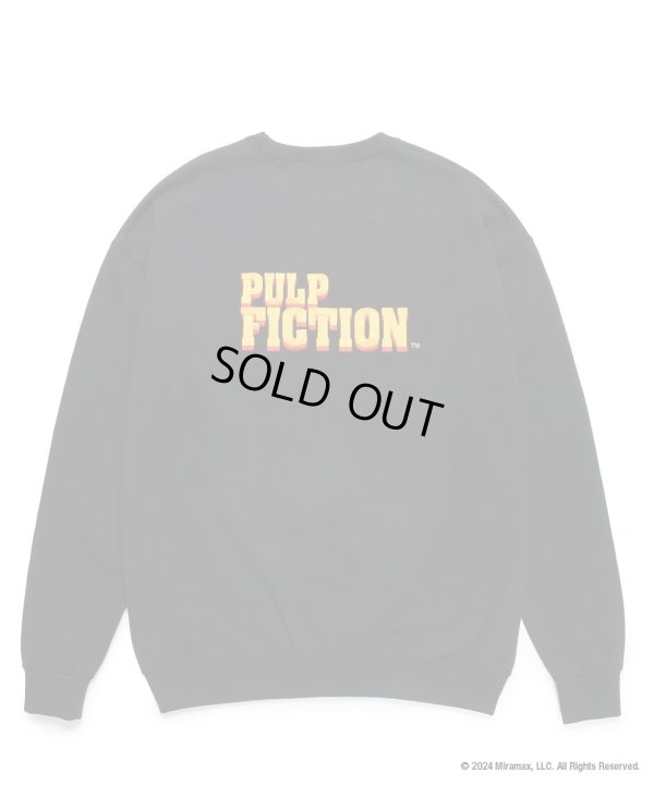 画像2: WACKO MARIA / PULP FICTION / CREW NECK SWEAT SHIRT ( TYPE-4 )