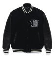 画像1: WACKO MARIA / LEATHER VARSITY JACKET (1)