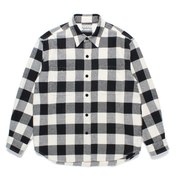 画像1: WACKO MARIA / CHECK FLANNEL SHIRT