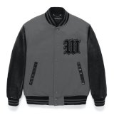 WACKO MARIA / LEATHER VARSITY JACKET