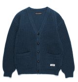 WACKO MARIA / WAFFLE KNIT CARDIGAN