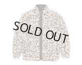 WACKO MARIA / REVERSIBLE LEOPARD BOA FLEECE JACKET