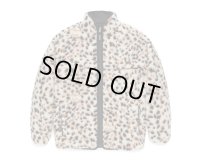 WACKO MARIA / REVERSIBLE LEOPARD BOA FLEECE JACKET