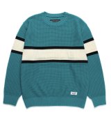 WACKO MARIA / LOGO JACQUARD KNIT SWEATER